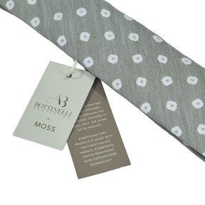 Moss Green Pattern Tie Bundle x 3