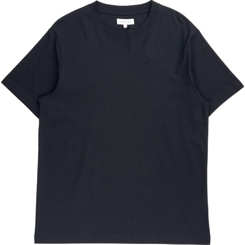 Hamilton + Hare Black Classic T-Shirt