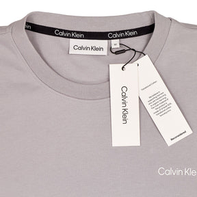 Calvin Klein Silver Logo Interlock T-Shirt