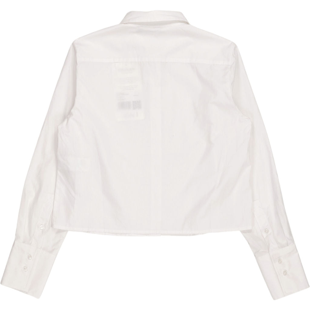 Baukjen White Corey Organic Cropped Shirt