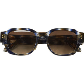 Linda Farrow Blue Tortoishell Ramon Sunglasses
