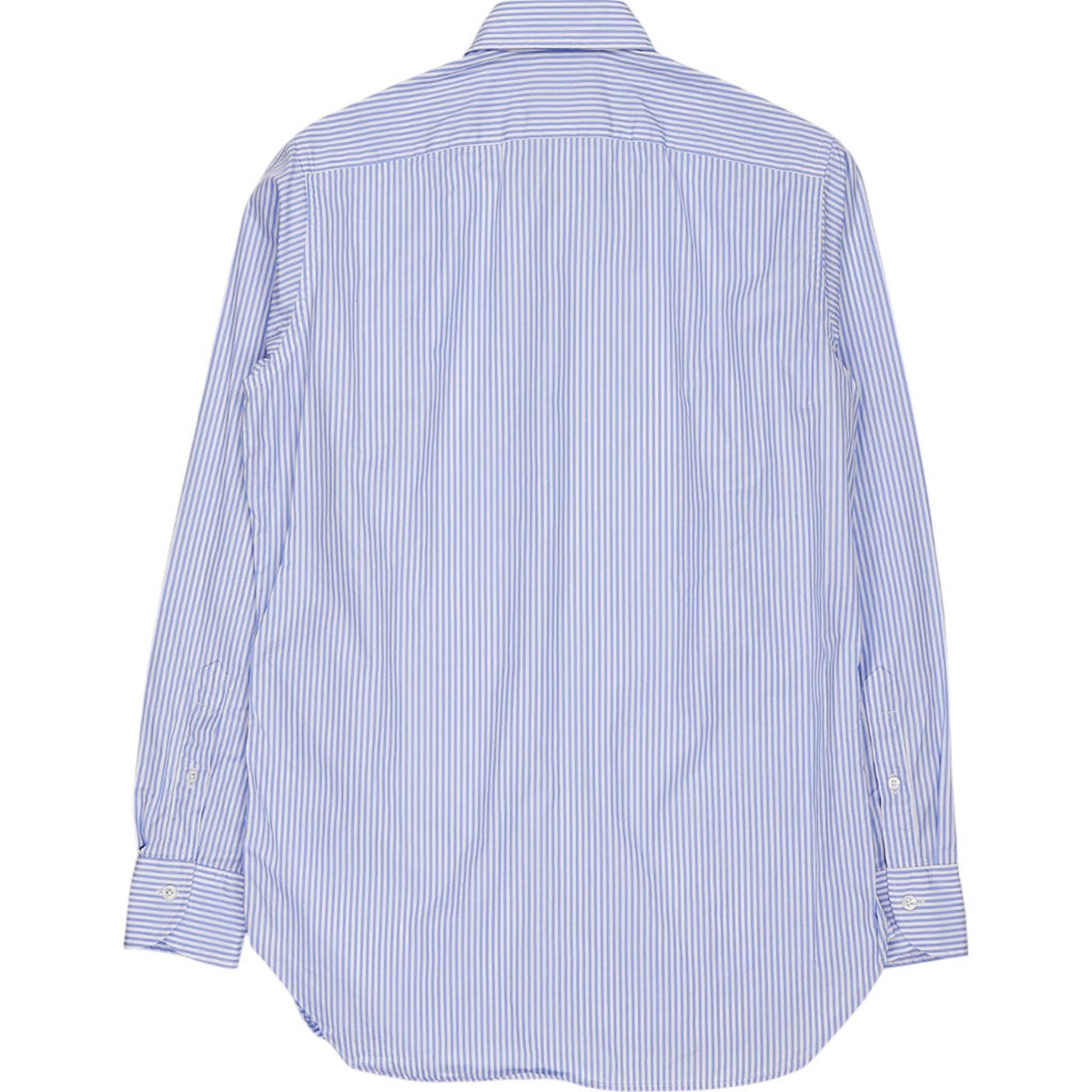 Drake's Blue Stripe Cotton Shirt