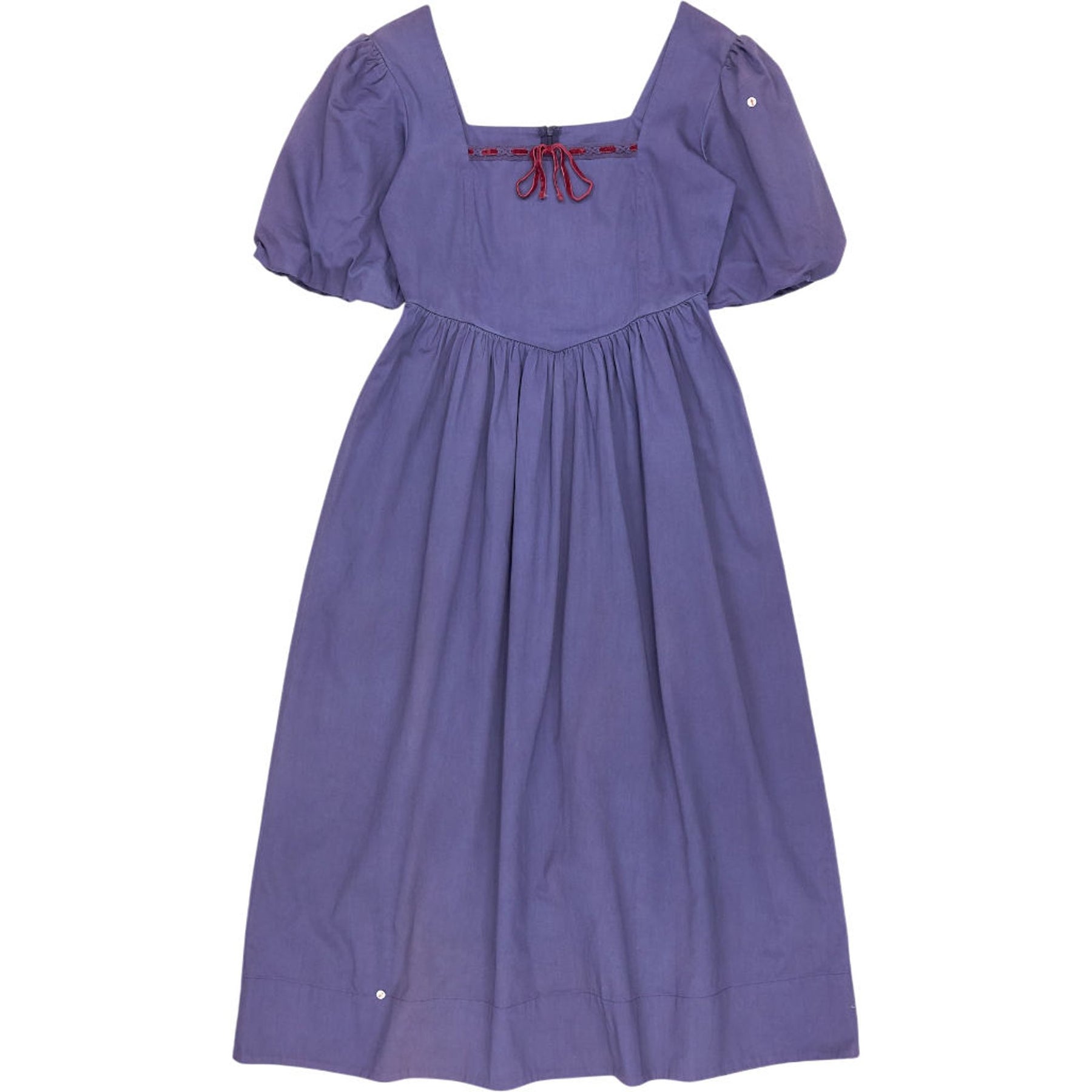 OMNES Purple Midi Dress