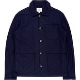 MB Navy 5 Button Shacket