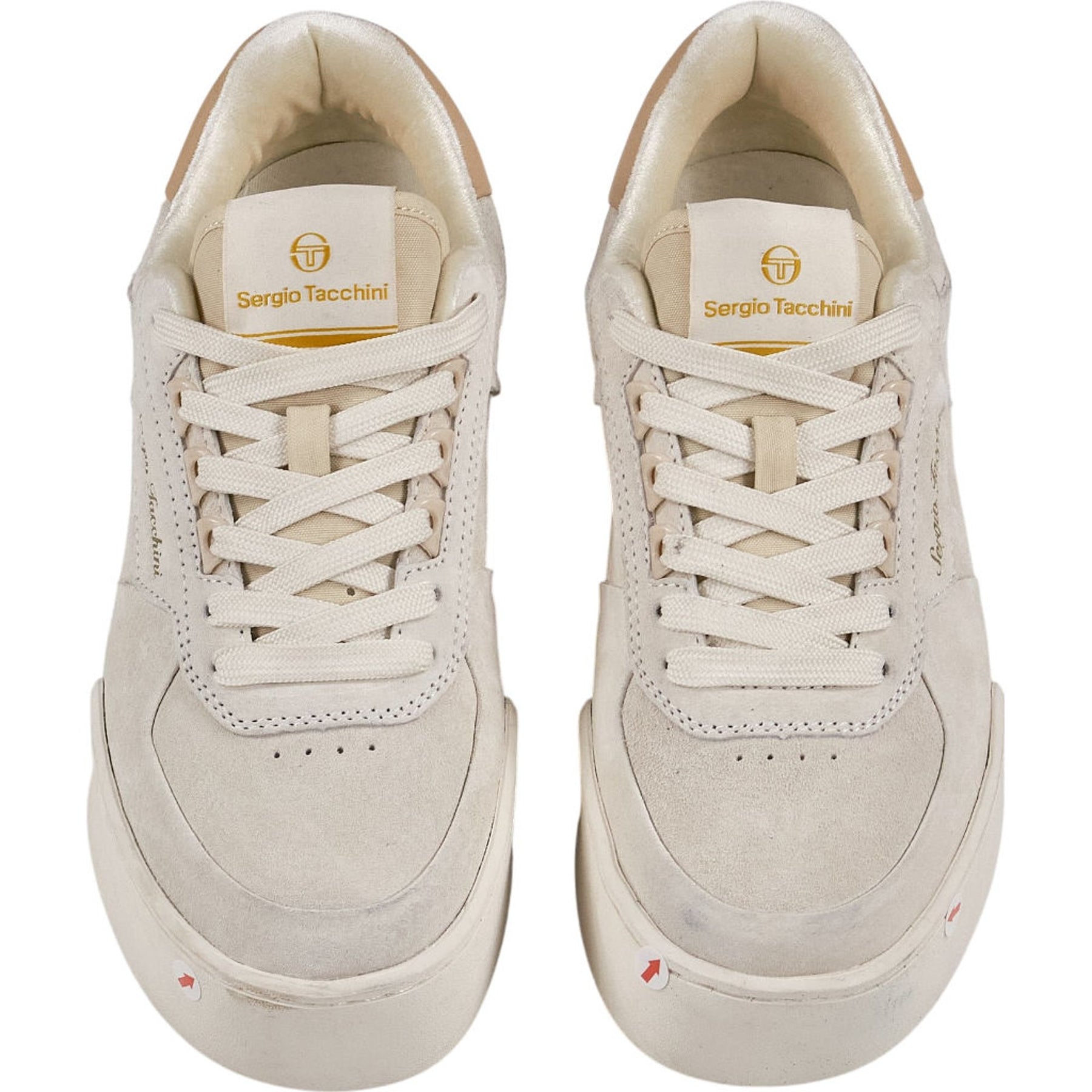 Sergio Tacchini Beige Suede Trainers Not visible but measures as a size 5