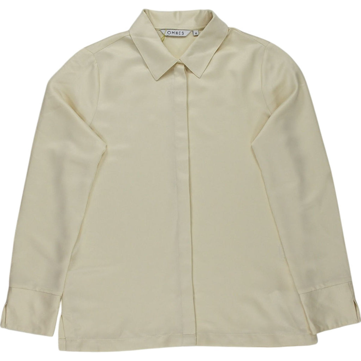 Omnes Cream Long Sleeve Shirt
