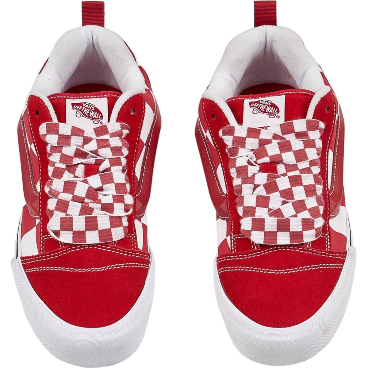 Vans Red Checkered Torsca Sk8-Hi Trainers