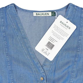 Baukjen Blue Yasmin Tencel Midi Dress