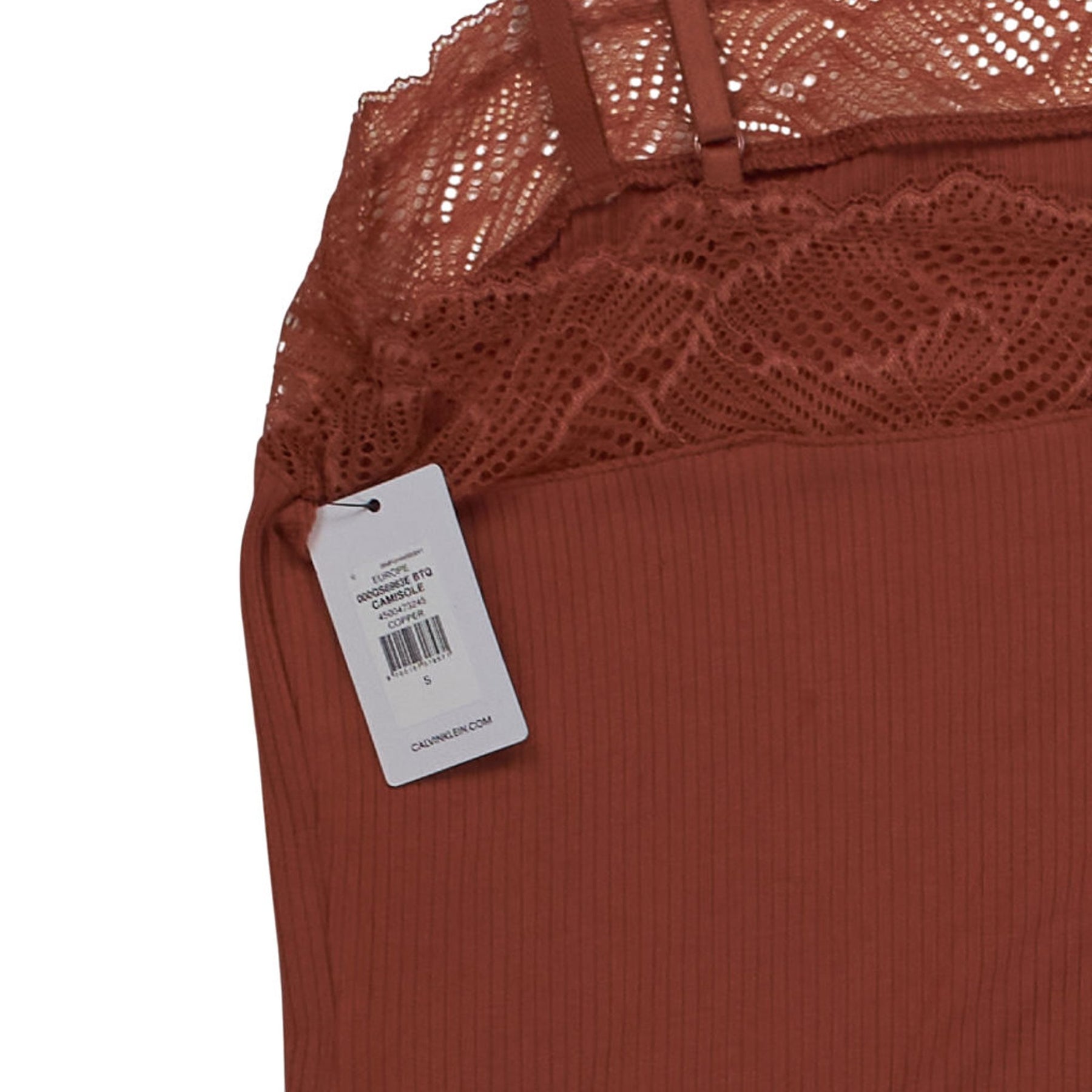 Calvin Klein Copper Lace Trim Camisole
