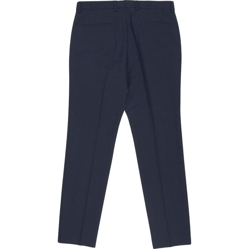 Boss Navy Slim Fit Trousers 34R