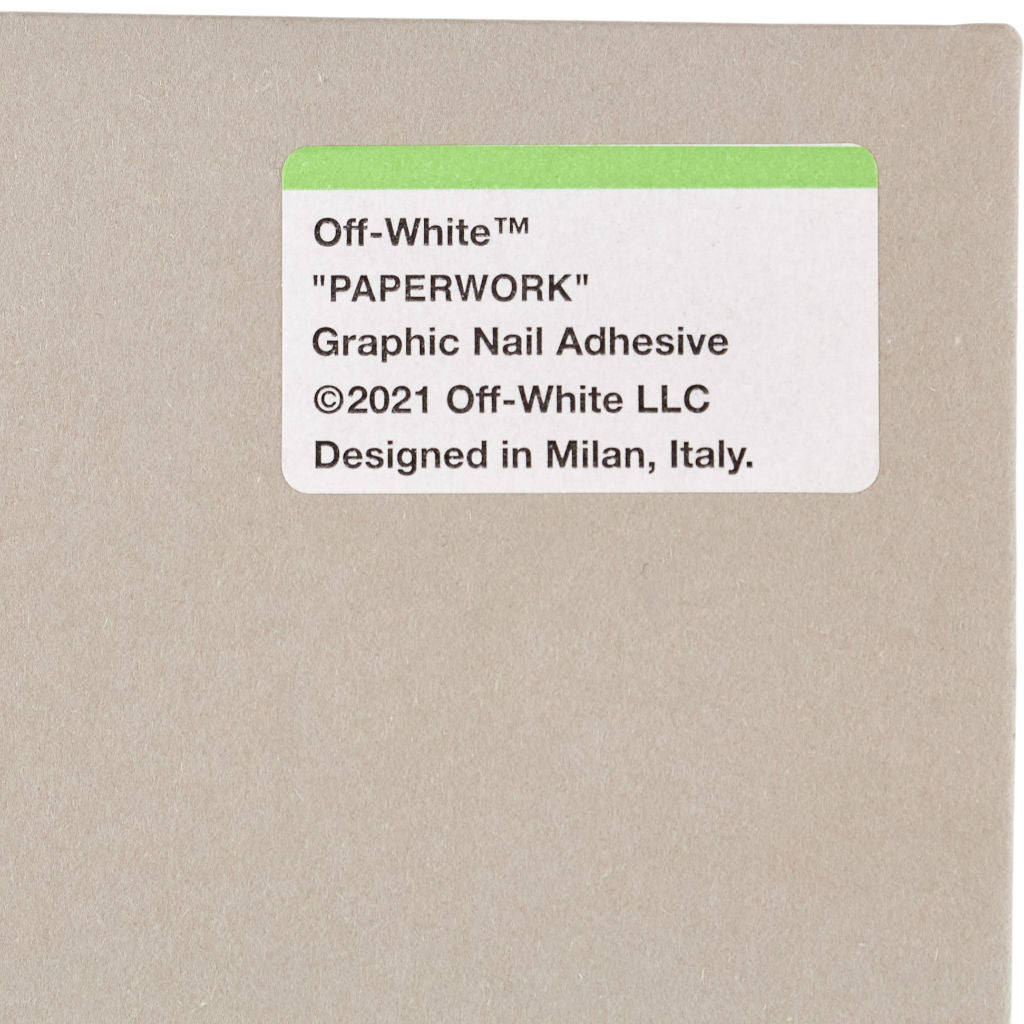 Off-White Graphic Nail Adhesive Set