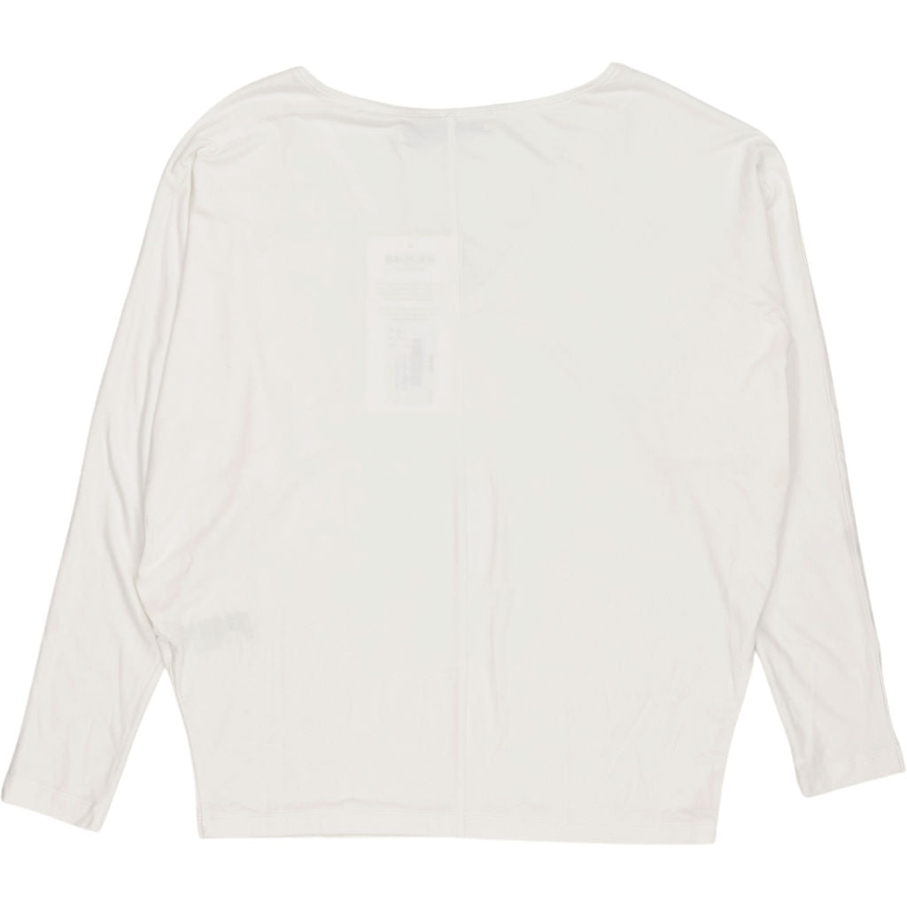 Baukjen White Ella Relaxed V-Neck Top