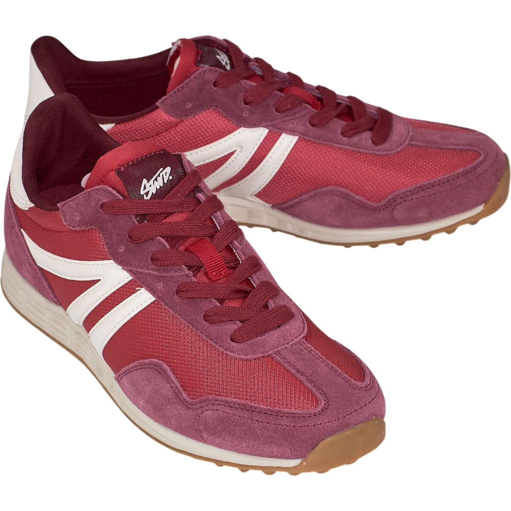 Pull & Bear Burgundy Trainers