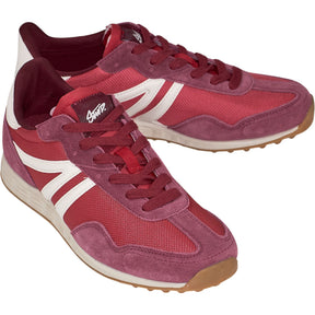 Pull & Bear Burgundy Trainers