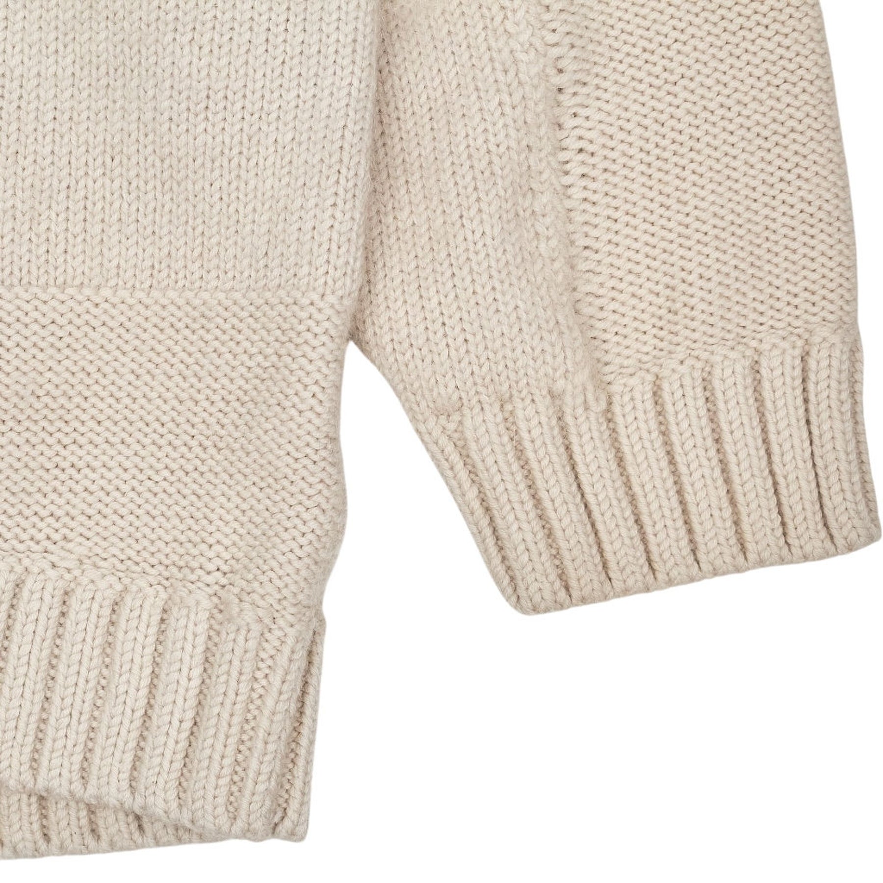 COS Cream Wool Blend Jumper