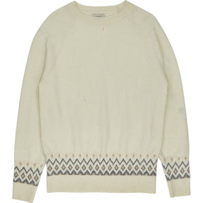Moss Cream Fairisle Jumper