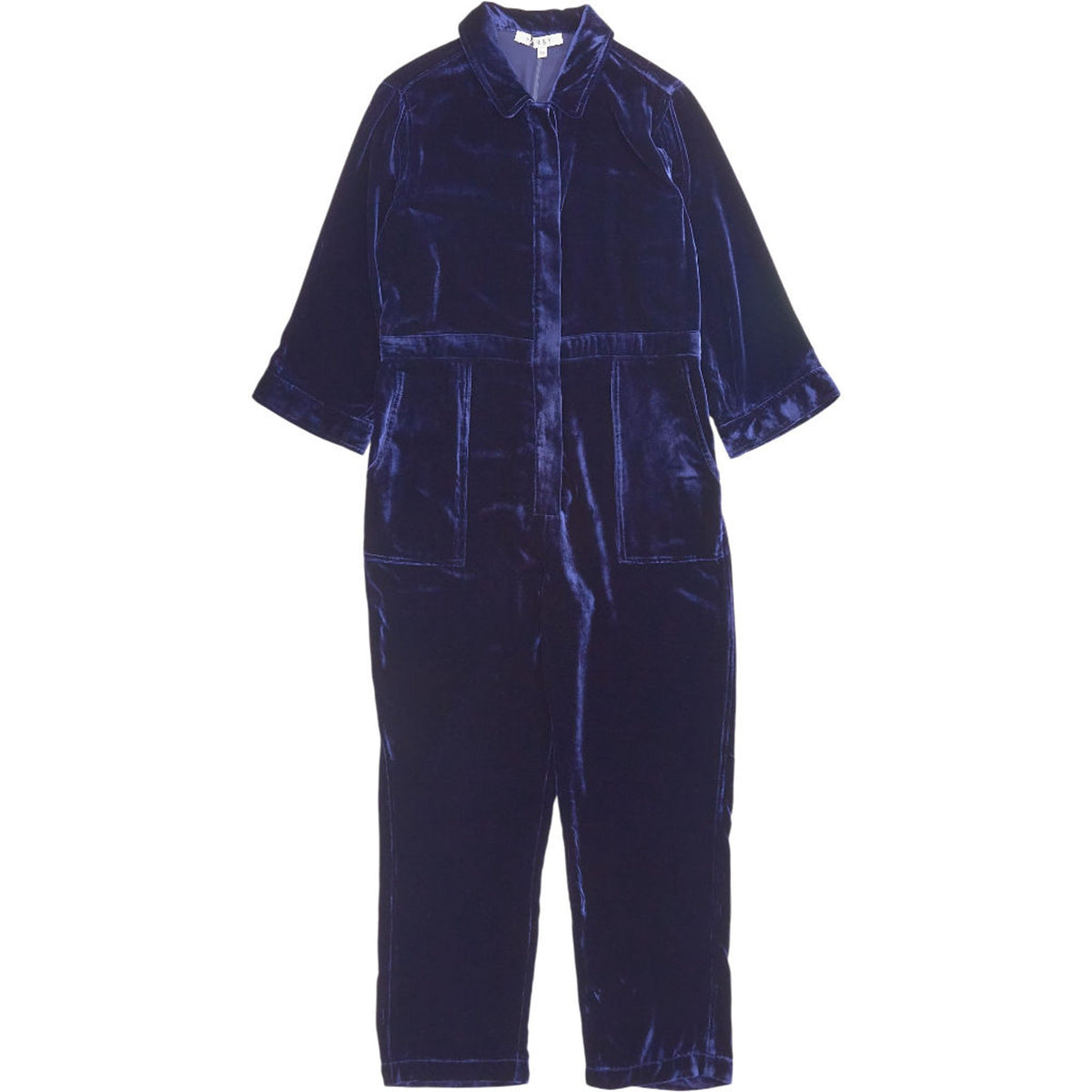 NRBY Navy Velvet Jumpsuit