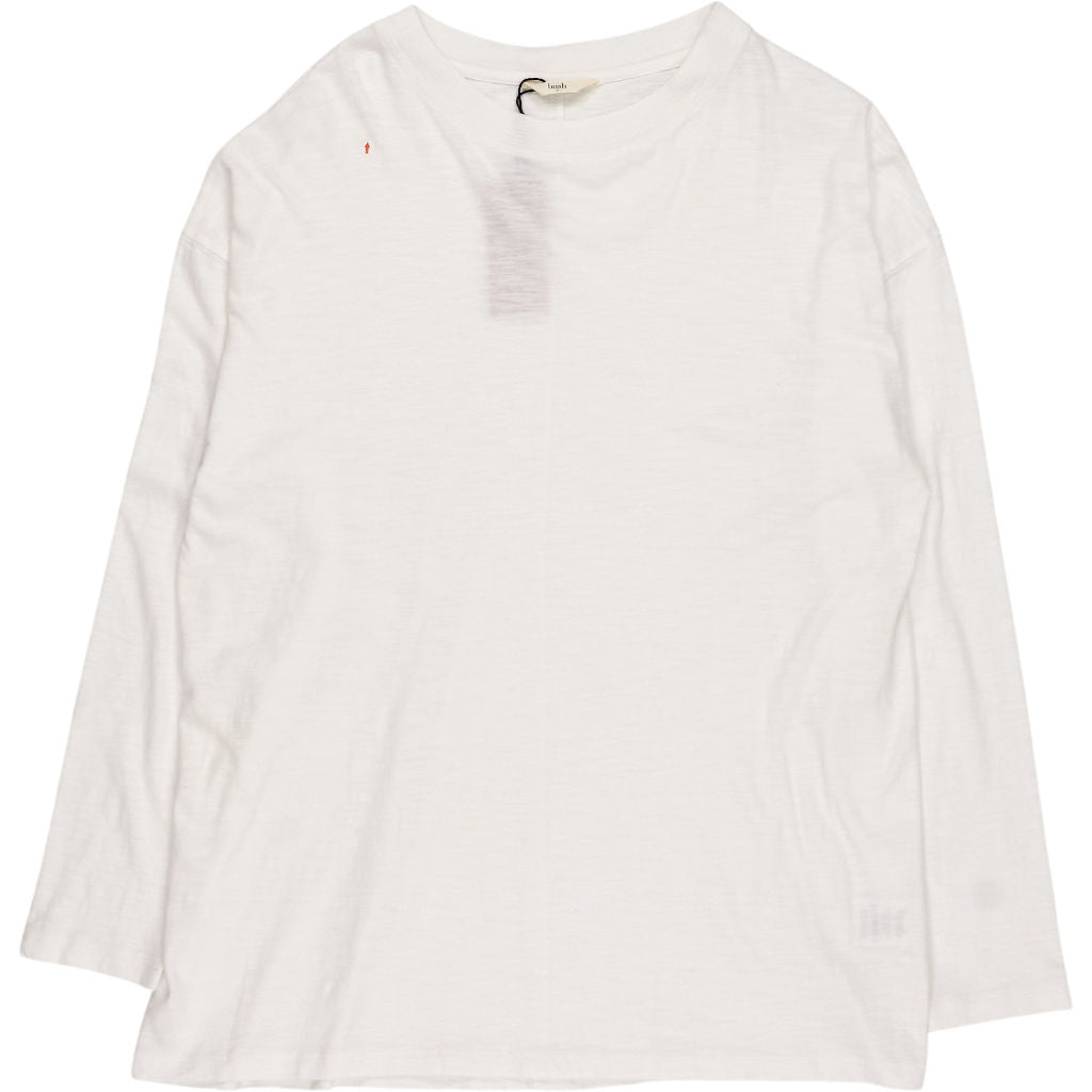 Hush White Amanda Long Sleeve Tee