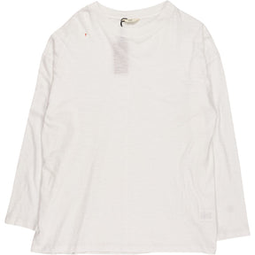 Hush White Amanda Long Sleeve Tee
