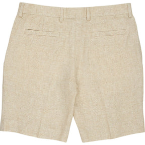Moss Beige Textured Shorts