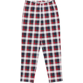 Schiesser Red Green Plaid Pyjama Pants