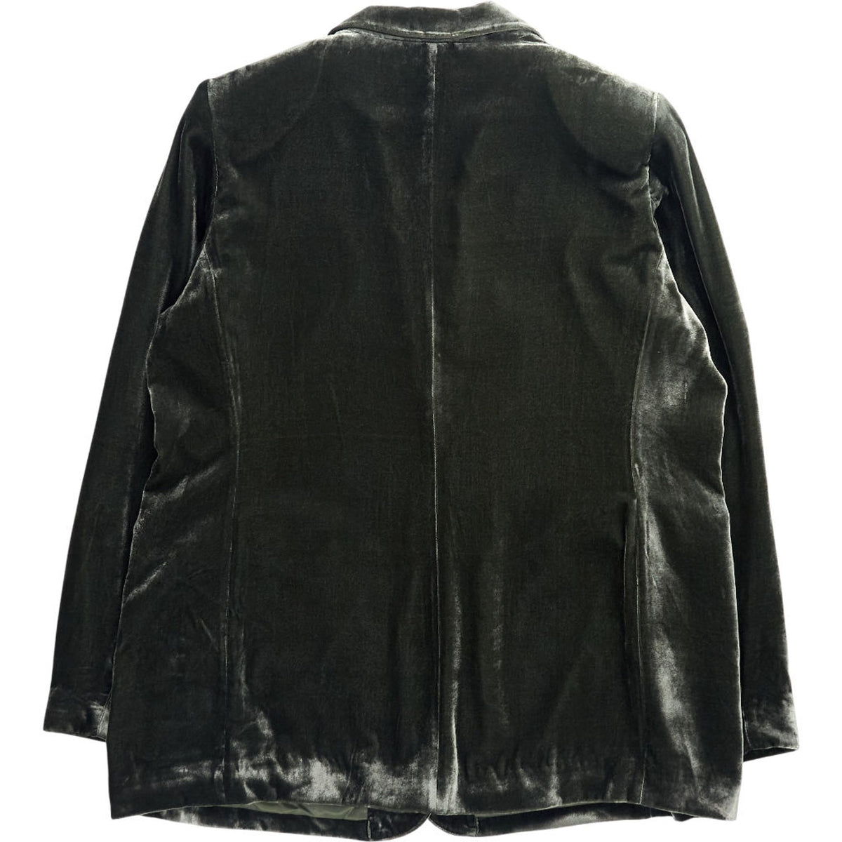NRBY Green Velvet Blazer Jacket