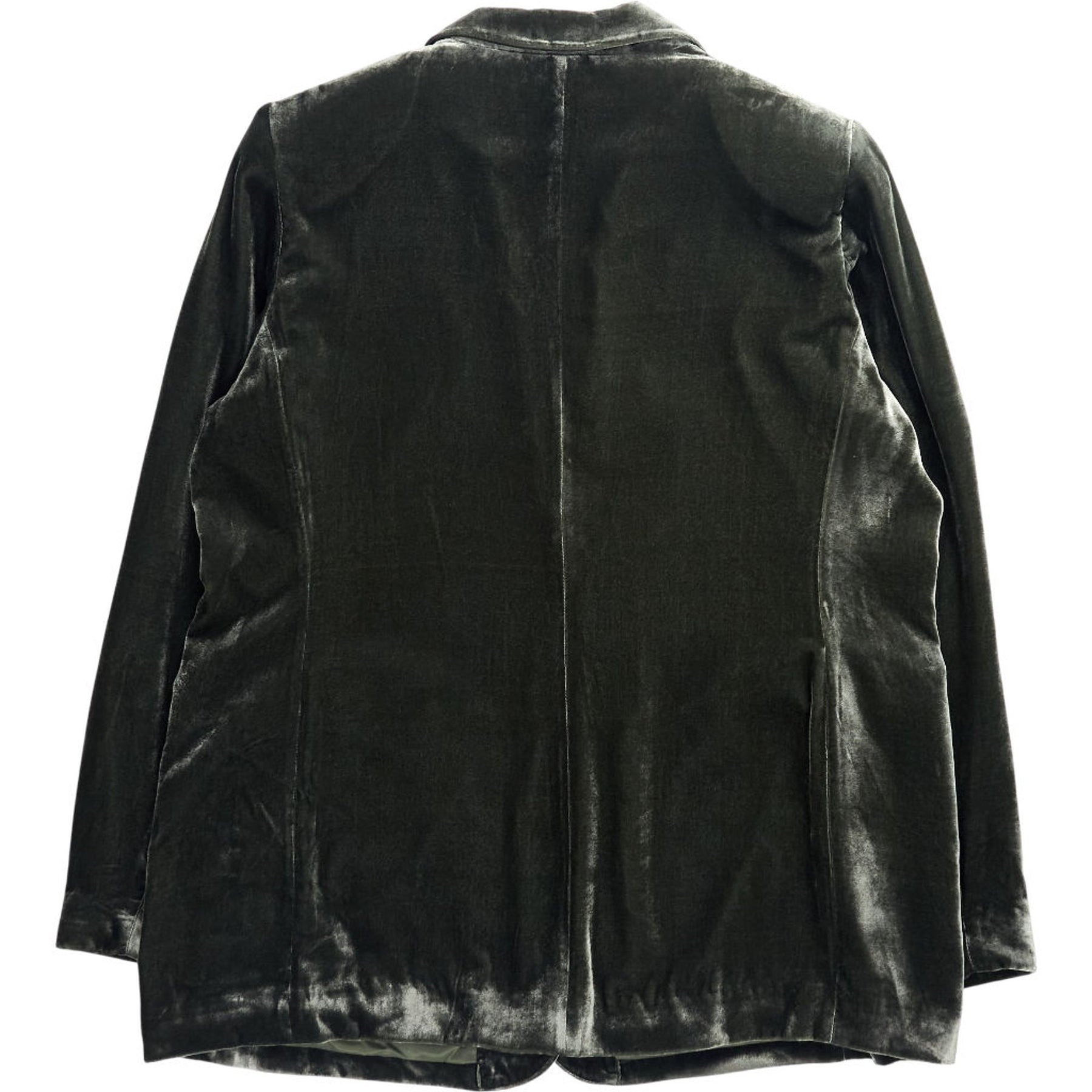 NRBY Green Velvet Blazer Jacket