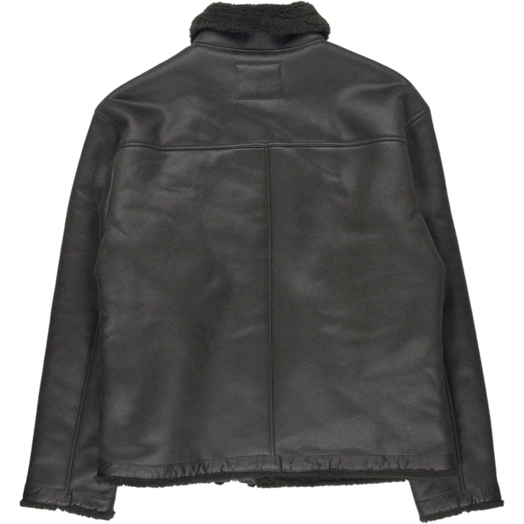 Pull&Bear Black Faux Leather Jacket