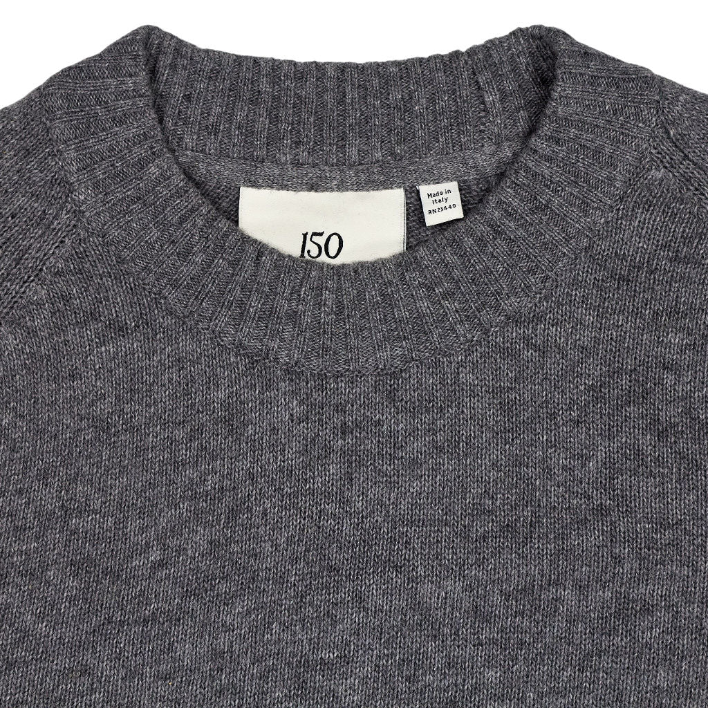 Lyle & Scott Grey Wool Jumper