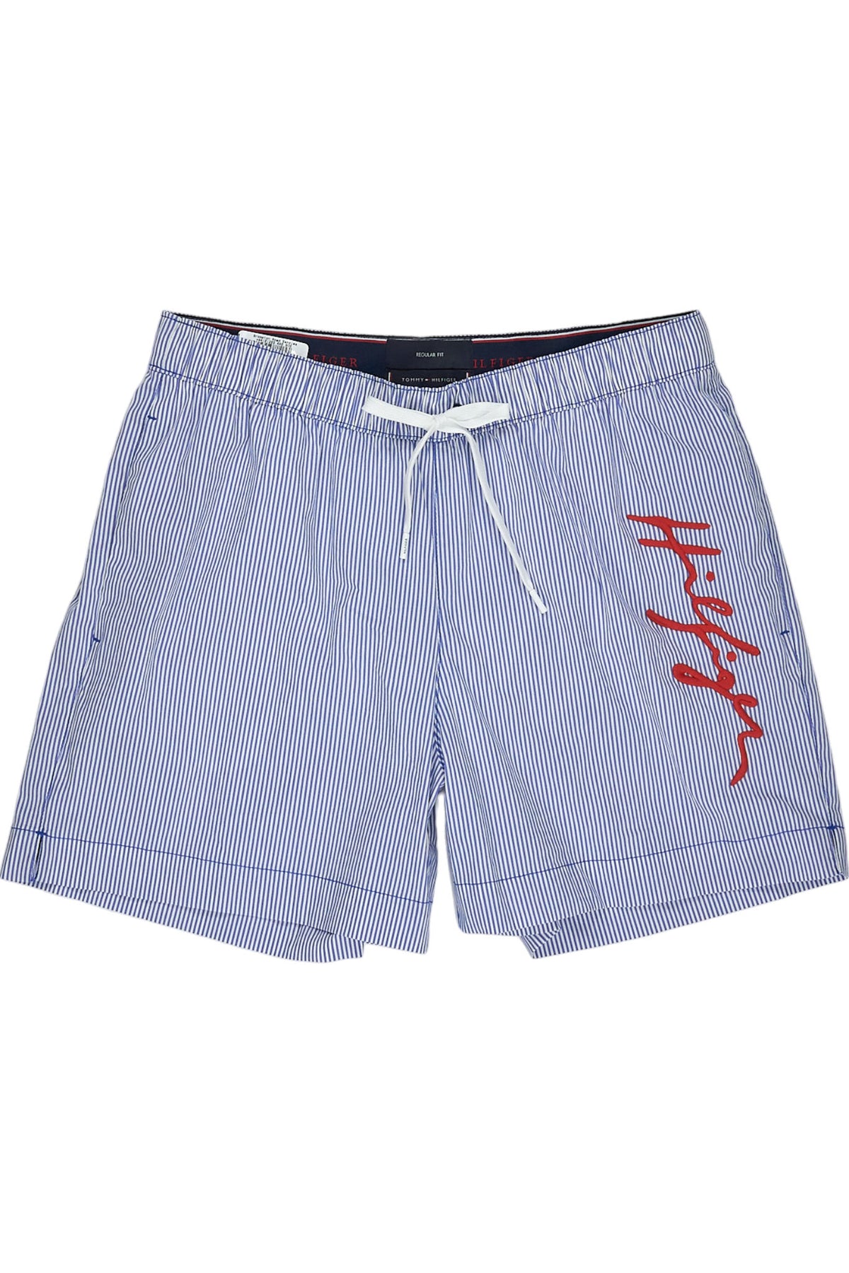 Tommy Hilfiger Blue Ithaca Stripe Swim Shorts