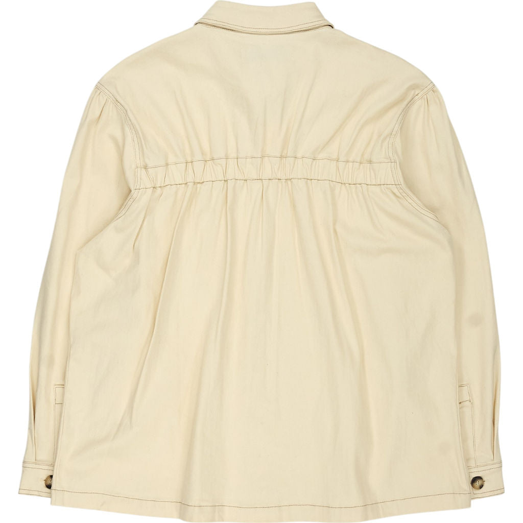 Whistles x L.F. Markey Cream Puff Sleeve Shirt Jacket