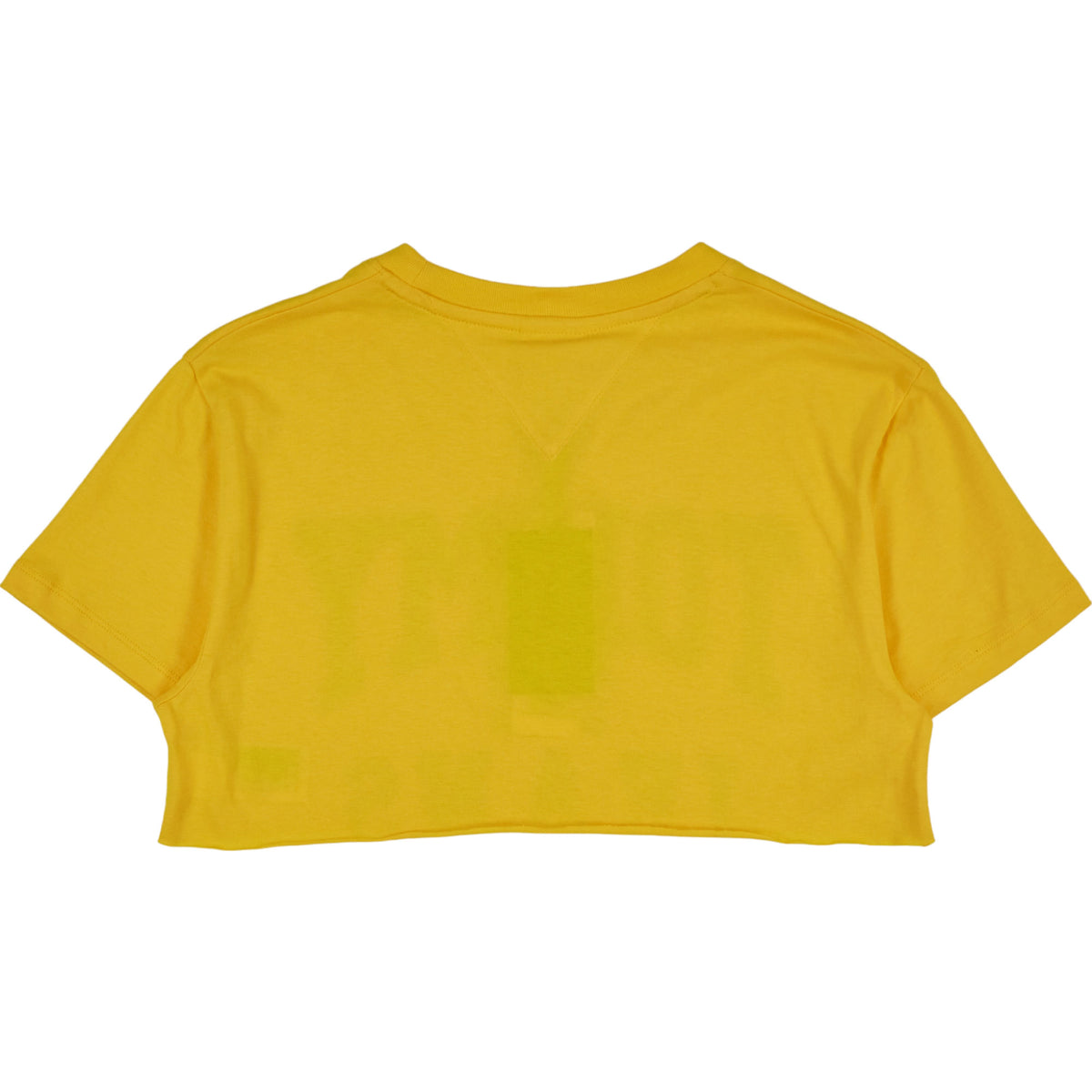 Tommy Yellow Baby Crop T-Shirt