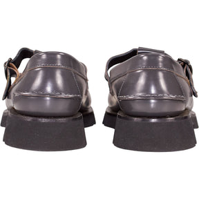 Hereu Black Buckle Loafers