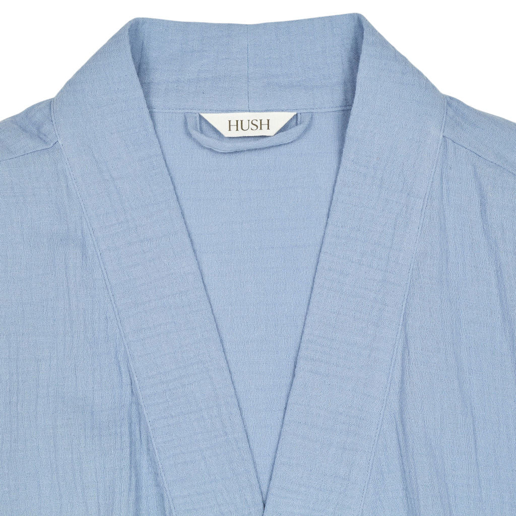 Hush Blue Cotton Kimono