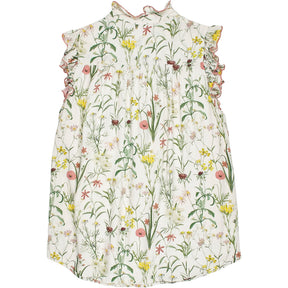 Baukjen Floral Ruffle Sleeveless Blouse