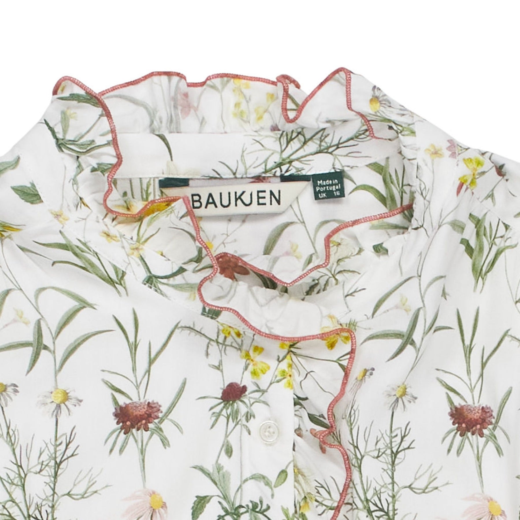 Baukjen Floral Ruffle Blouse