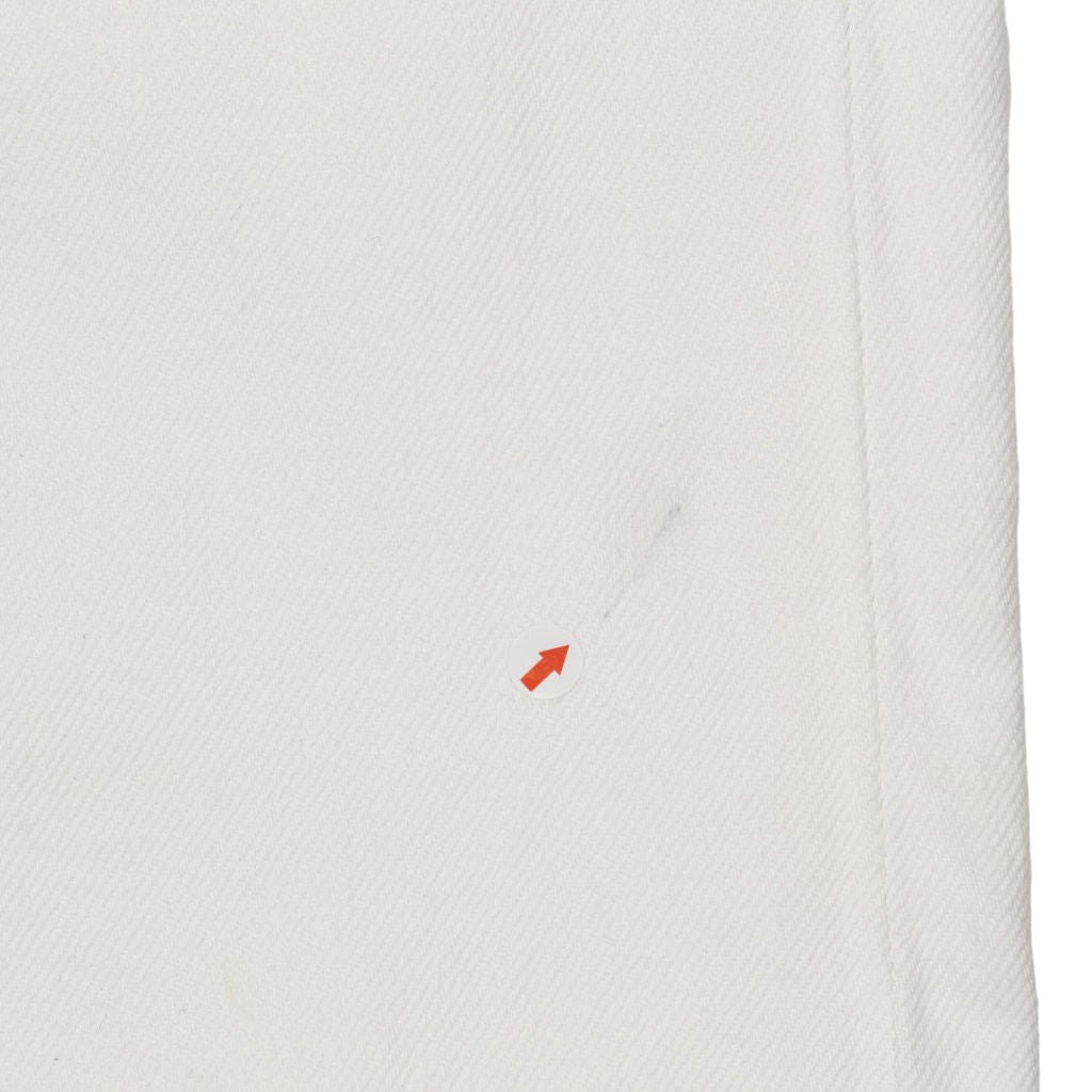 H&M White Baggy Wide Jeans