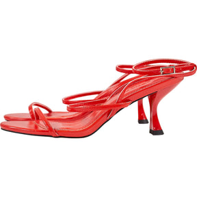 Topshop Red Strappy Sandals