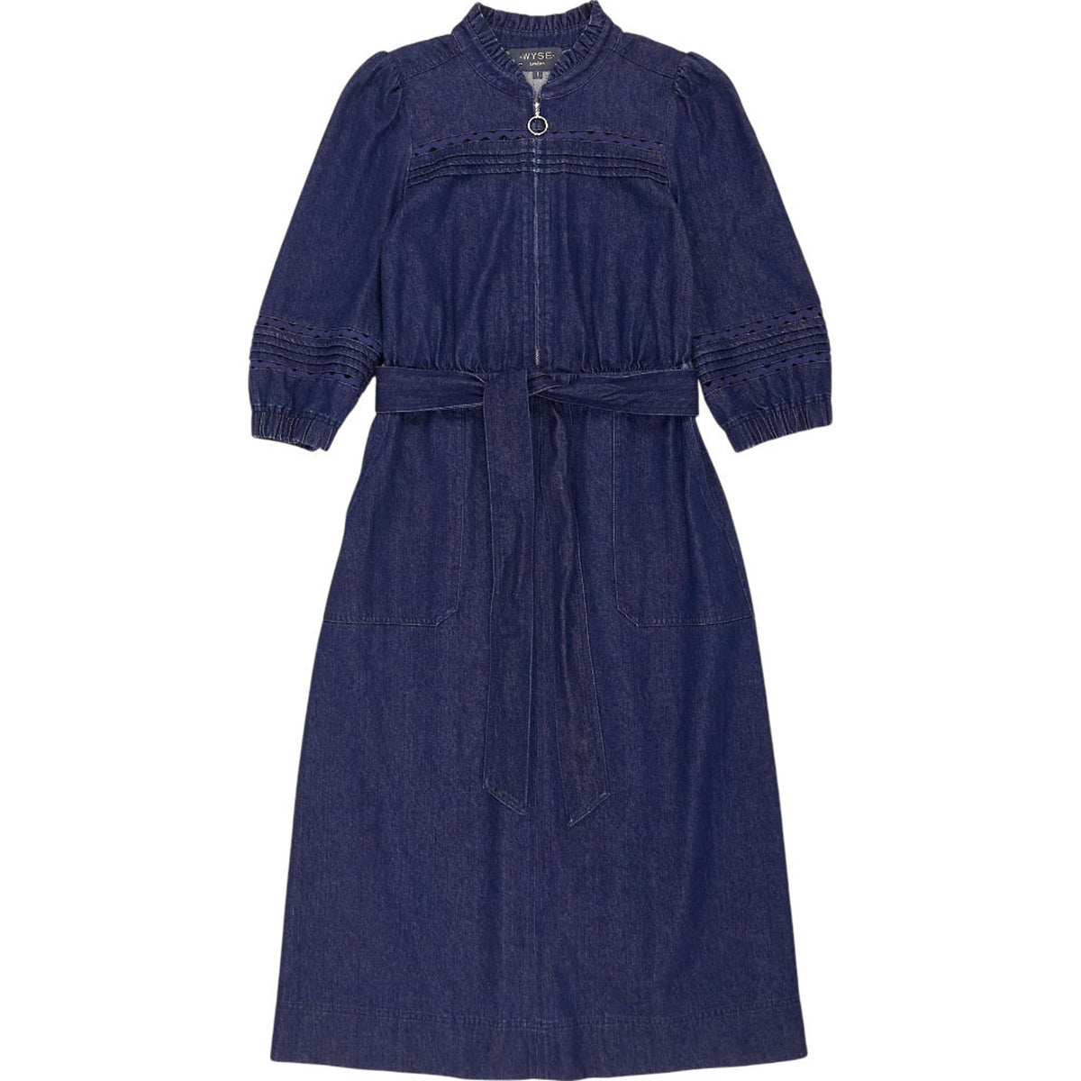 Wyse Blue Dee Dee Denim Dress 1