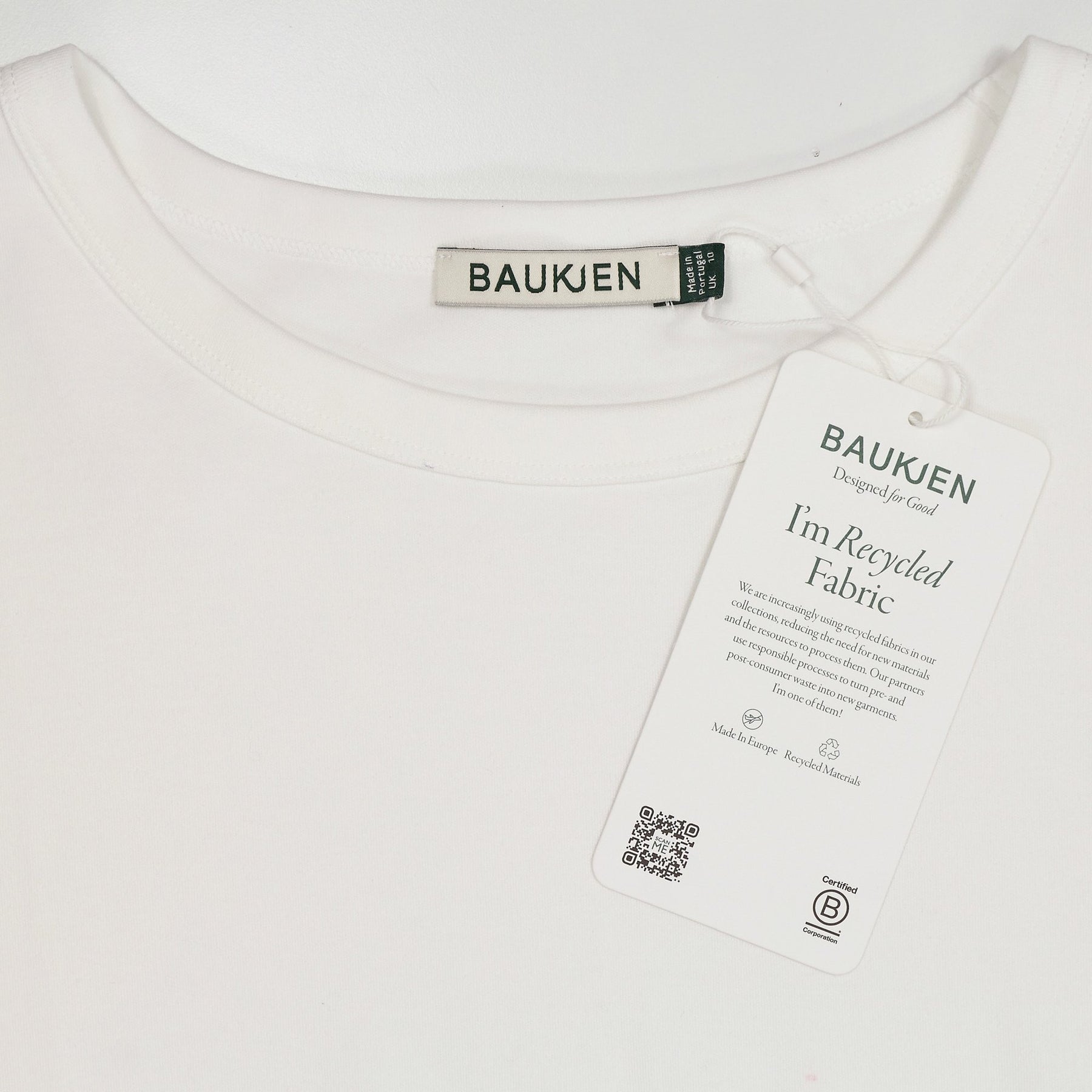 Baukjen White Montrose Organic Blend Tee