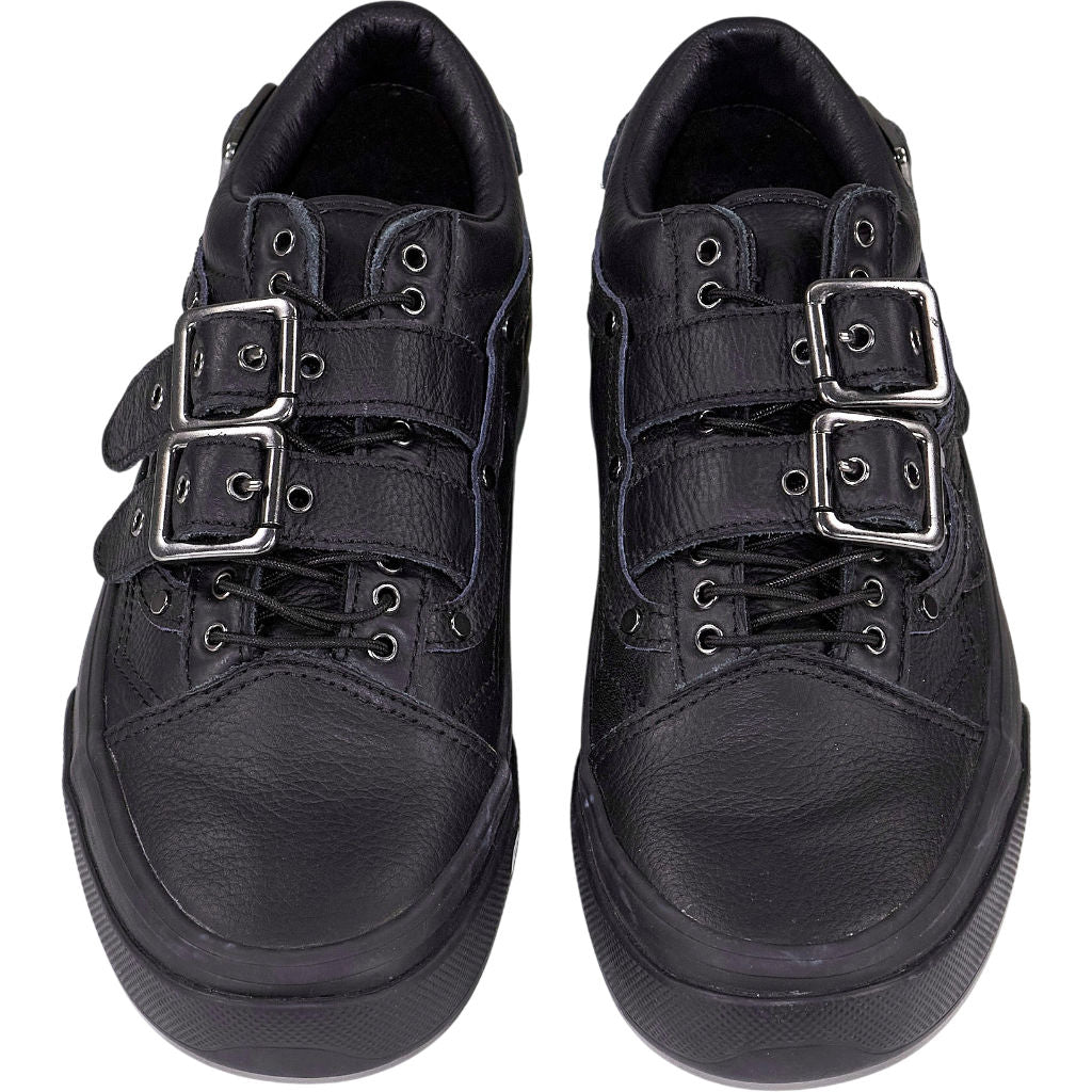 Vans Black Leather Premium Old Skool Efron Danzig Shoes