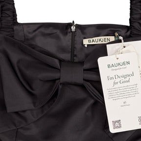 Baukjen Black Star Bow Midi Dress