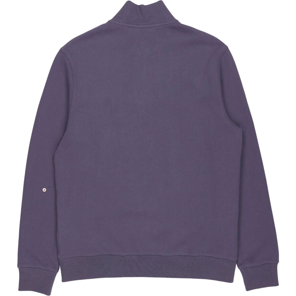 Lyle & Scott Aubergine Purple 1/4 Zip Sweatshirt