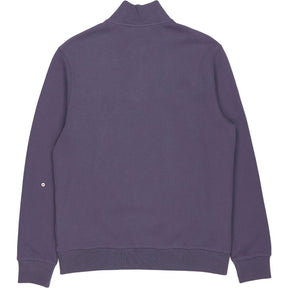 Lyle & Scott Aubergine Purple 1/4 Zip Sweatshirt