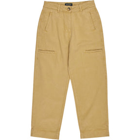 WYSE Beige Cropped Trousers