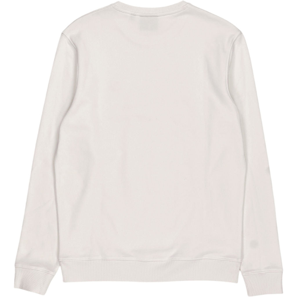 Lyle & Scott White Crew Neck Sweatshirt