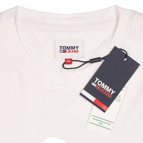 Tommy Jeans White Logo T-Shirt