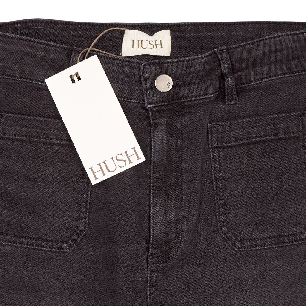 Hush Black Rowan Flared Jeans