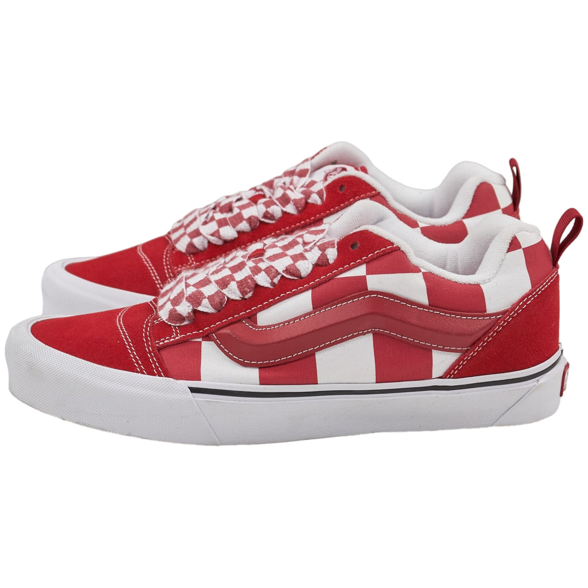 Vans Red Checkered Torsca Sk8-Hi Trainers