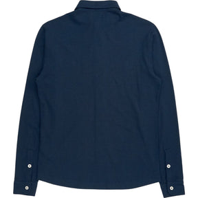 Hamilton + Hare Navy Soft Collar Shirt